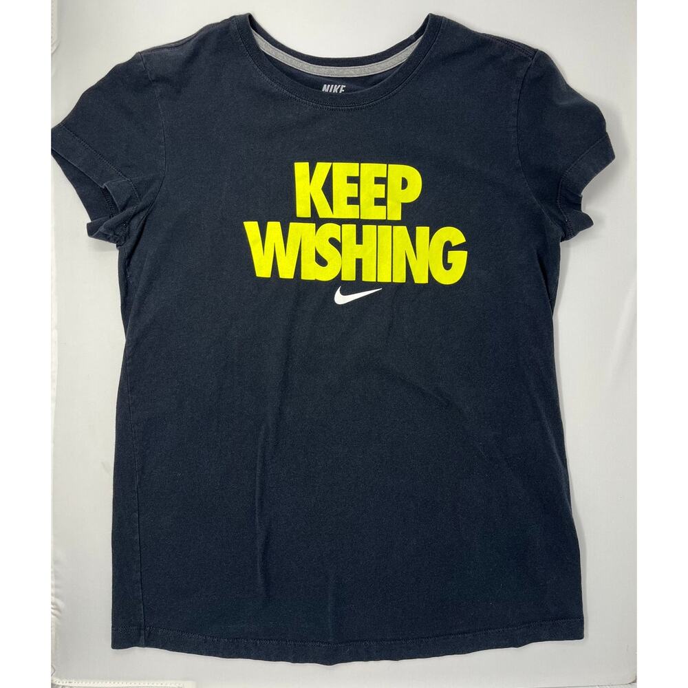 Nike Keep Wishing Sportswear Women's shirt size M Pre-Owned in fair condition